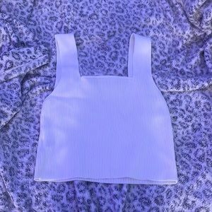 SHEIN SWEATER CROP TEE